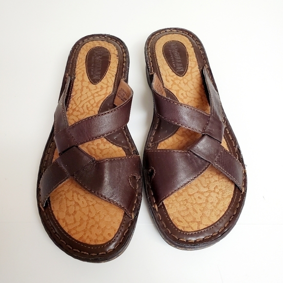 MAGELLAN FOOTWEAR LEATHER SANDALS - Picture 2 of 7